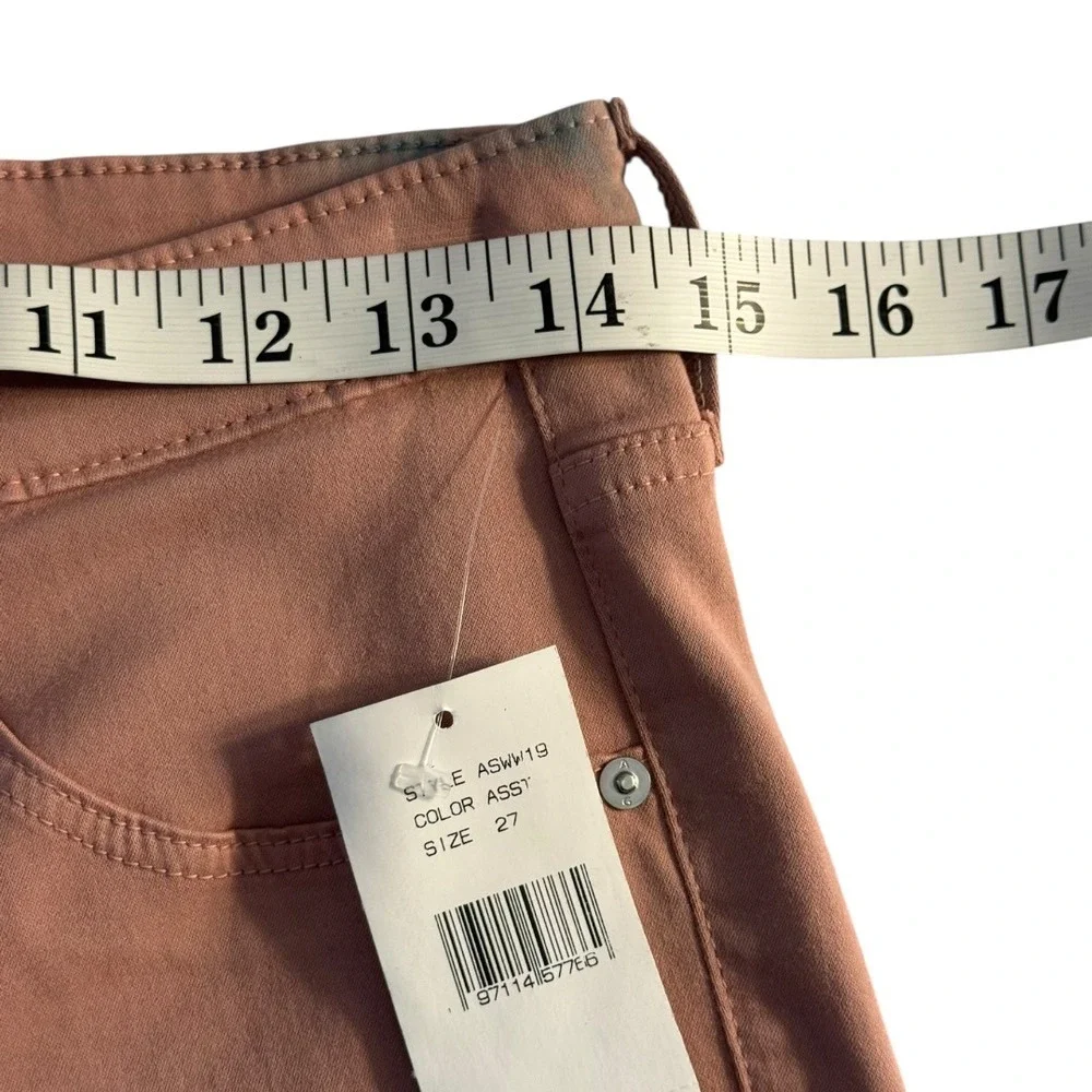 AG Adriano Goldschmied The Legging Ankle Super Skinny Pink‎ Jeans Size 4 27